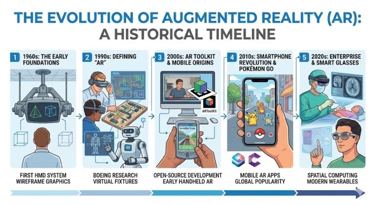 Revolutionary History of Augmented Reality (AR)