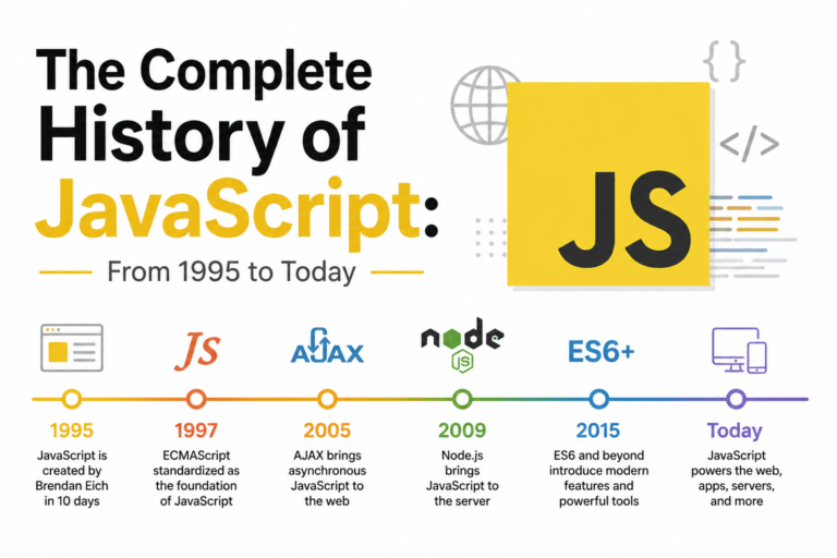 Fascinating History of JavaScript Complete
