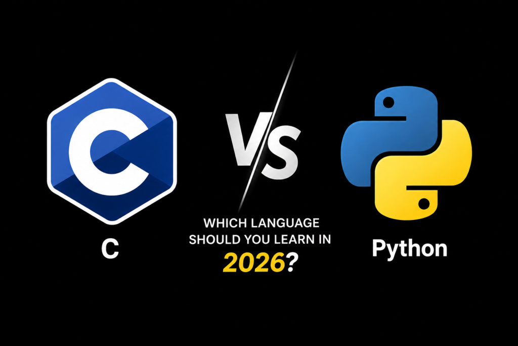 C vs Python: Which Programming Language Should You Learn in 2026? c vs python